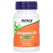 NOW Foods, олія орегано, 90 капсул